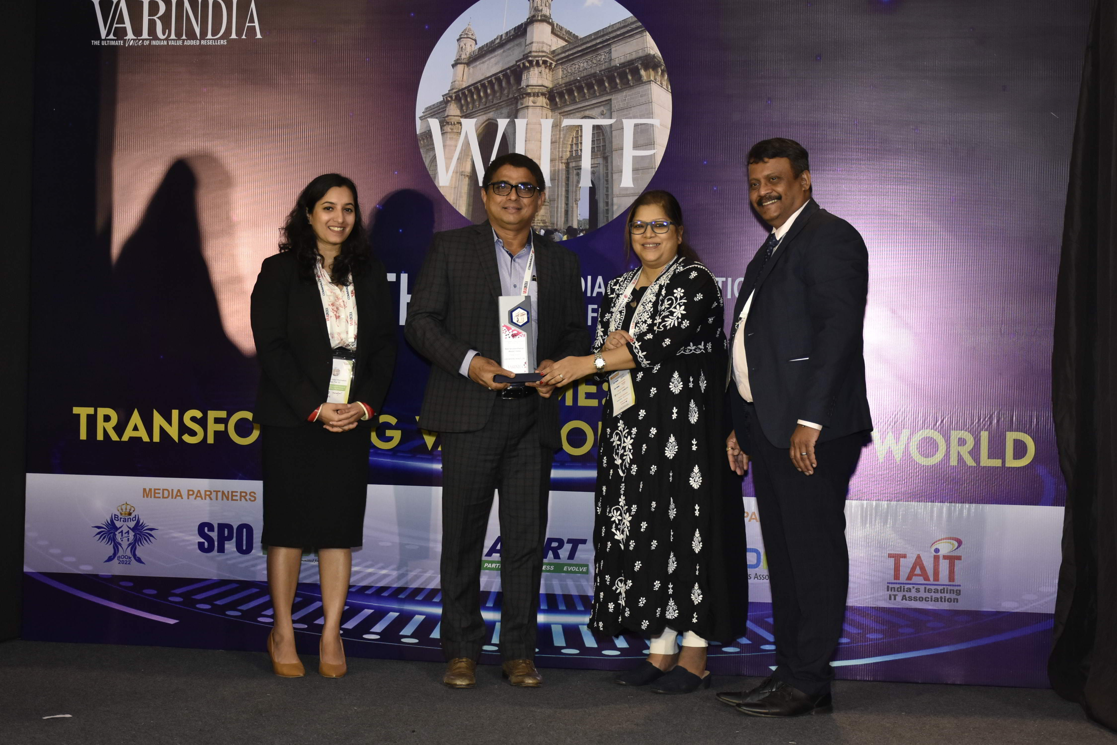 The Best Solution Partner, Western India, was won by LDS Infotech Pvt. Ltd.