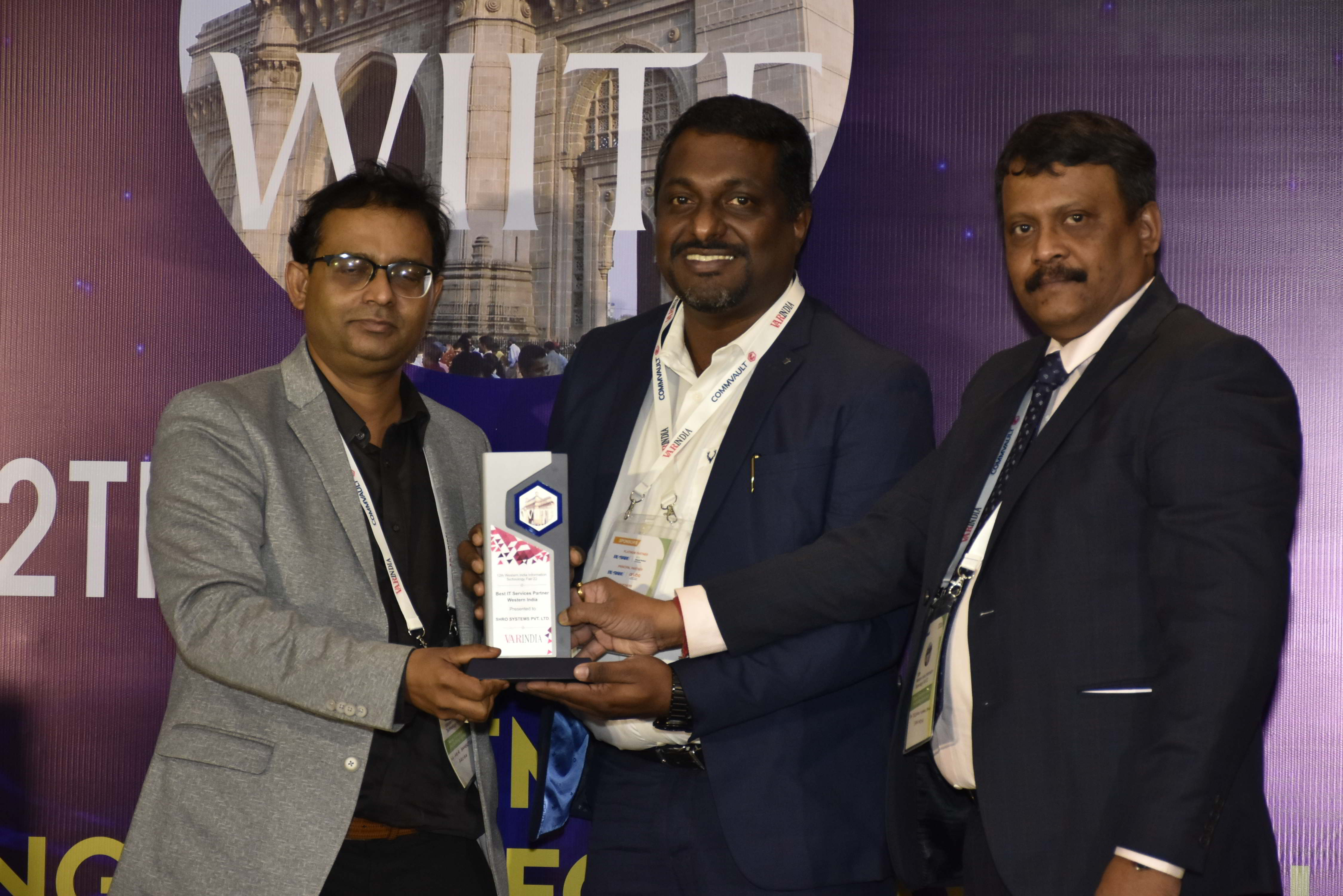 The Best IT Services Partner Western India- was bagged by SHRO Systems Pvt. Ltd.