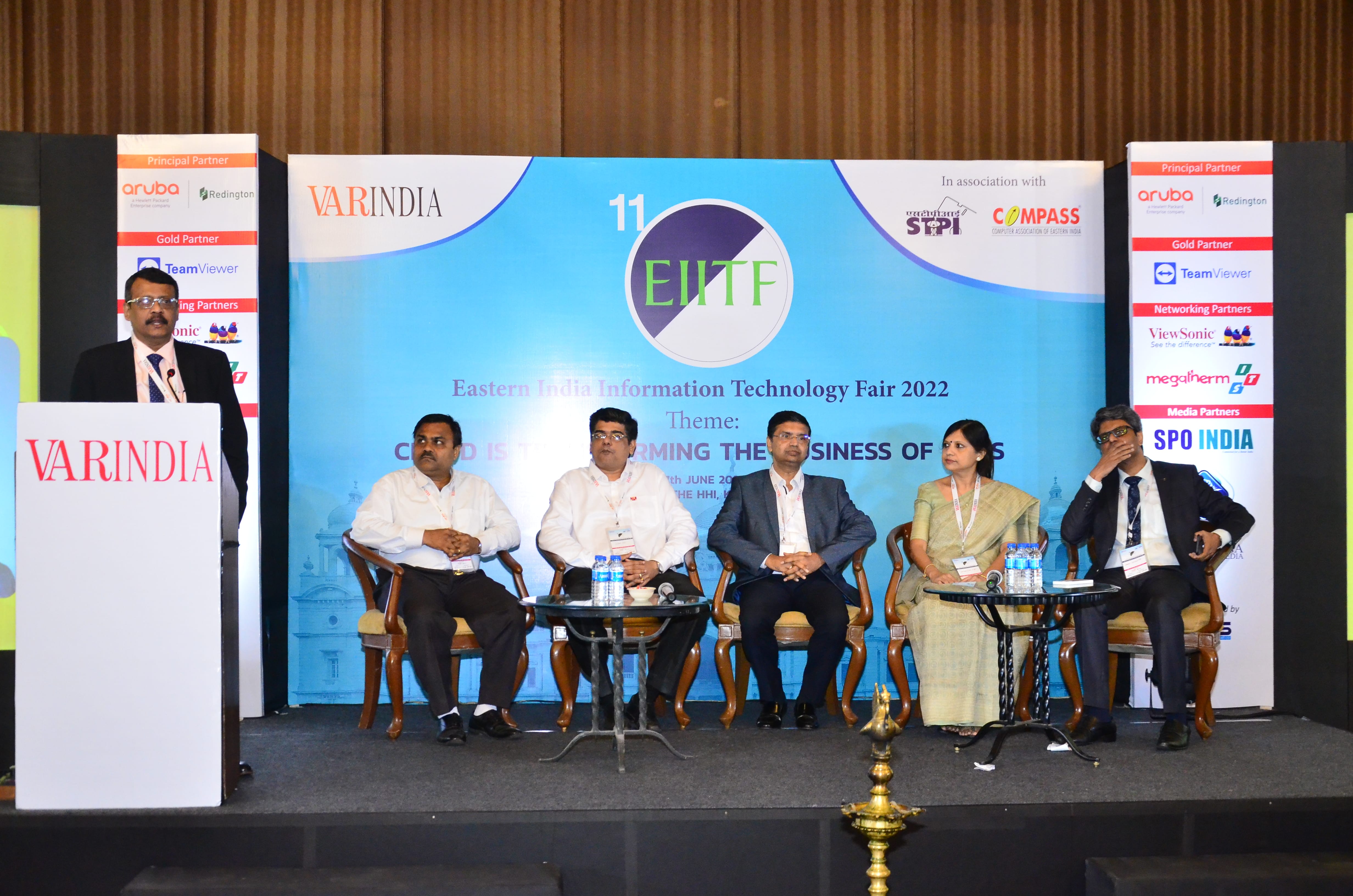 Panel Discussion Session : Mr. Sourav Das, Aditya Birla Group Essel Mining, Mr. Sanjeev Sinha, India Power Corp. Ltd., Ms. Sanghamitra Pyne, CESC Vent