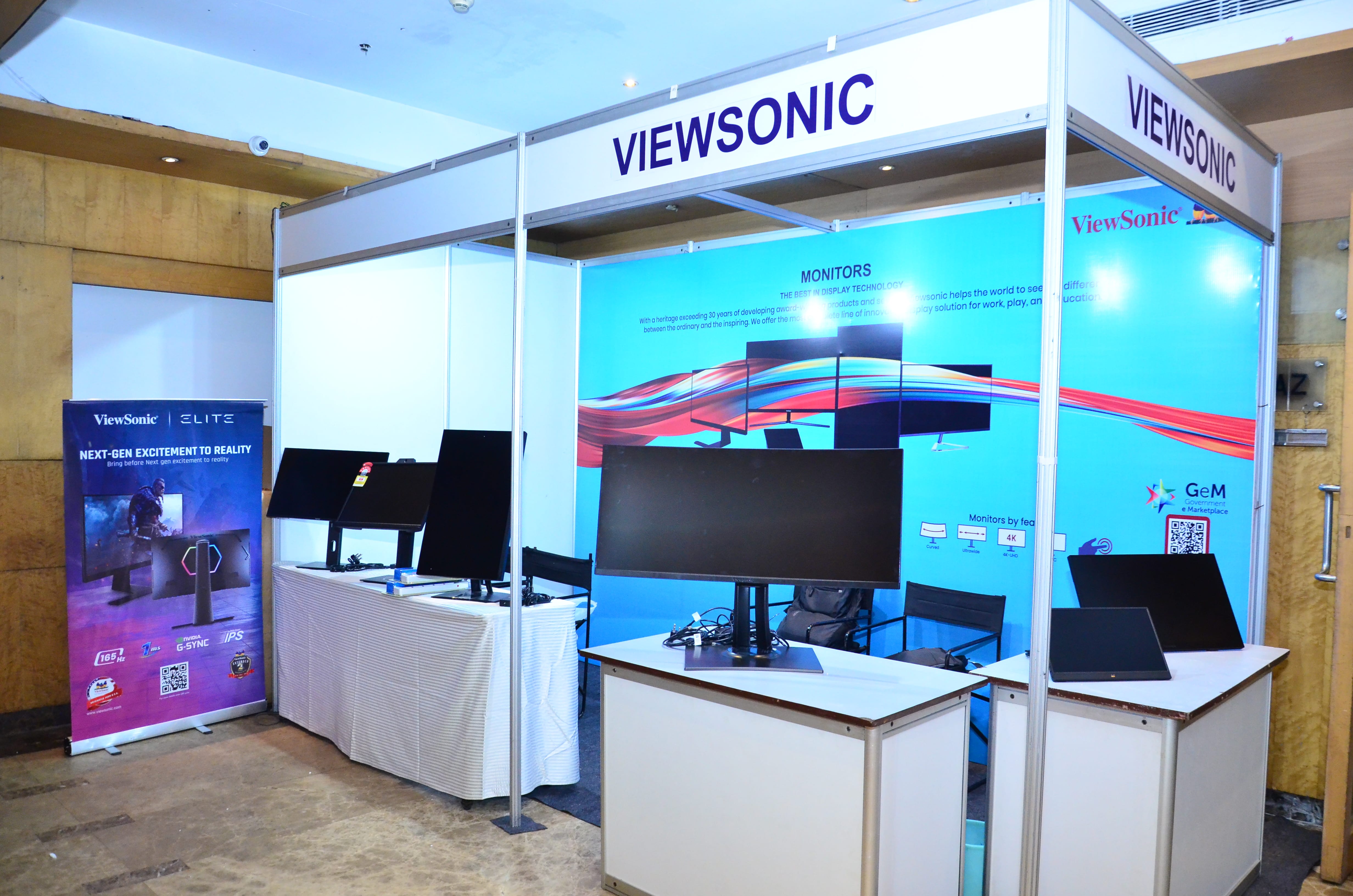 Stall in 11th EIITF 2022 :  ViewSonic