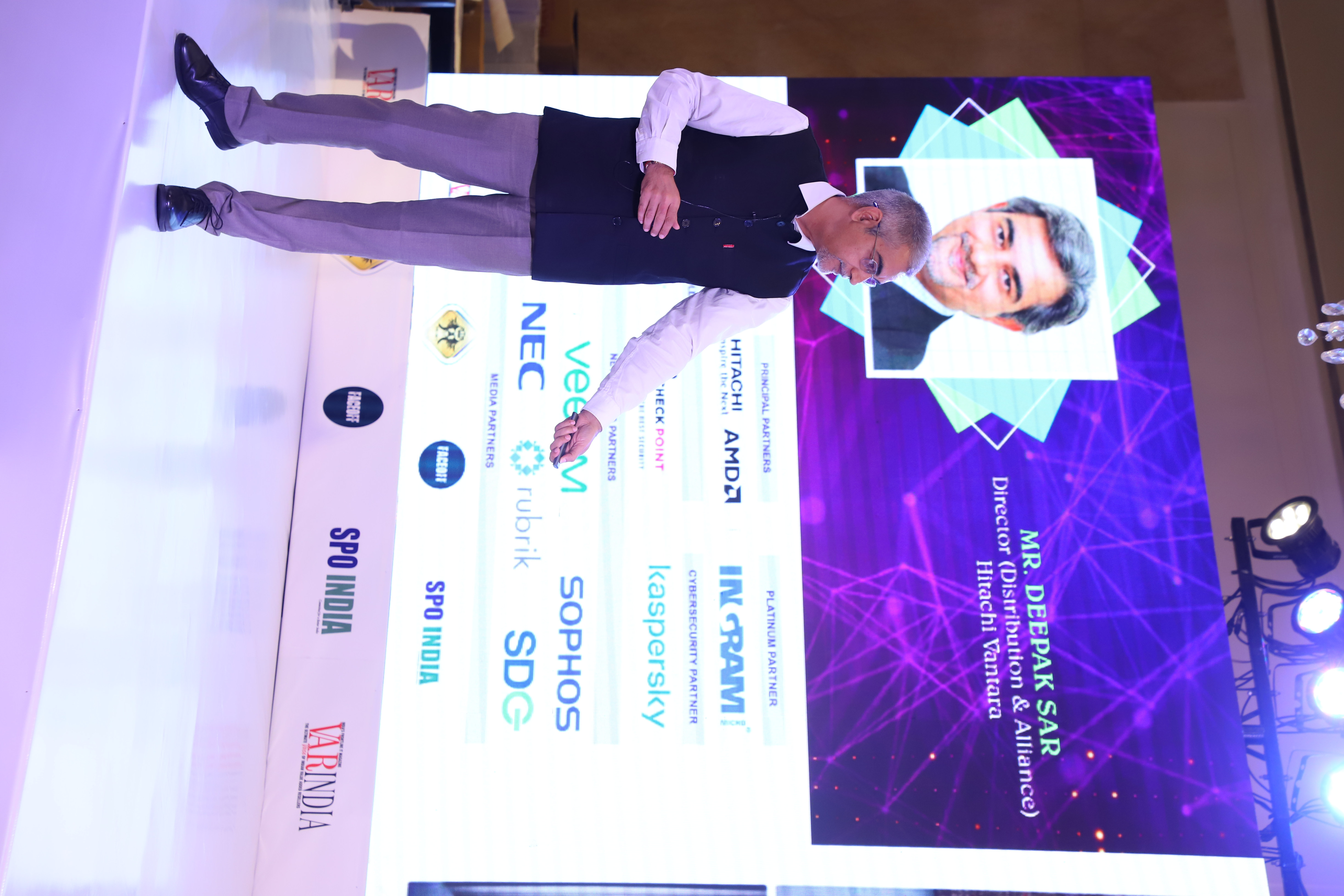 Presentation by Deepak Sar, Director, Distribution & Alliance- Hitachi Vantara