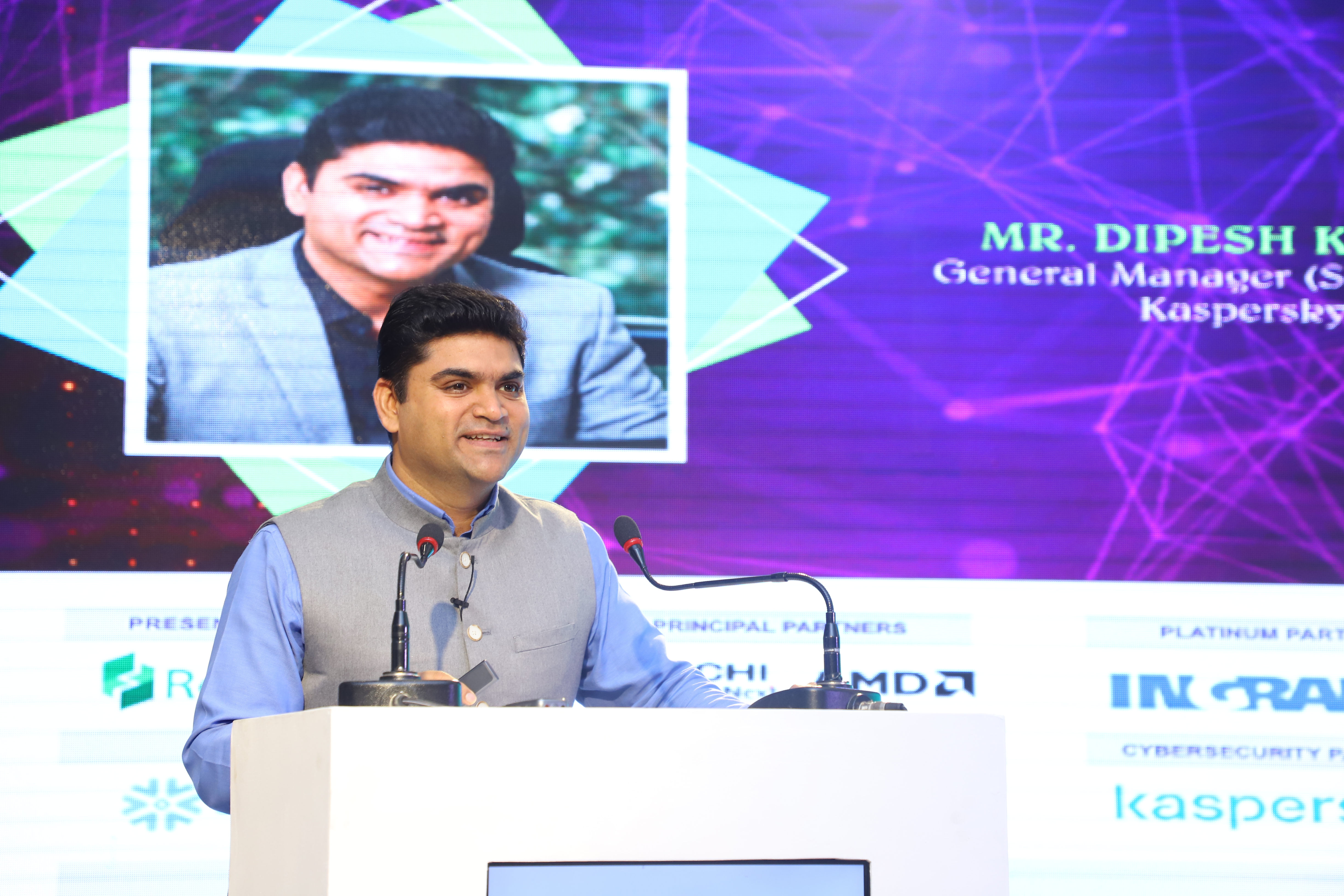 Presentation by Mr. Dipesh Kaura, General Manager( South Asia)- Kaspersky 