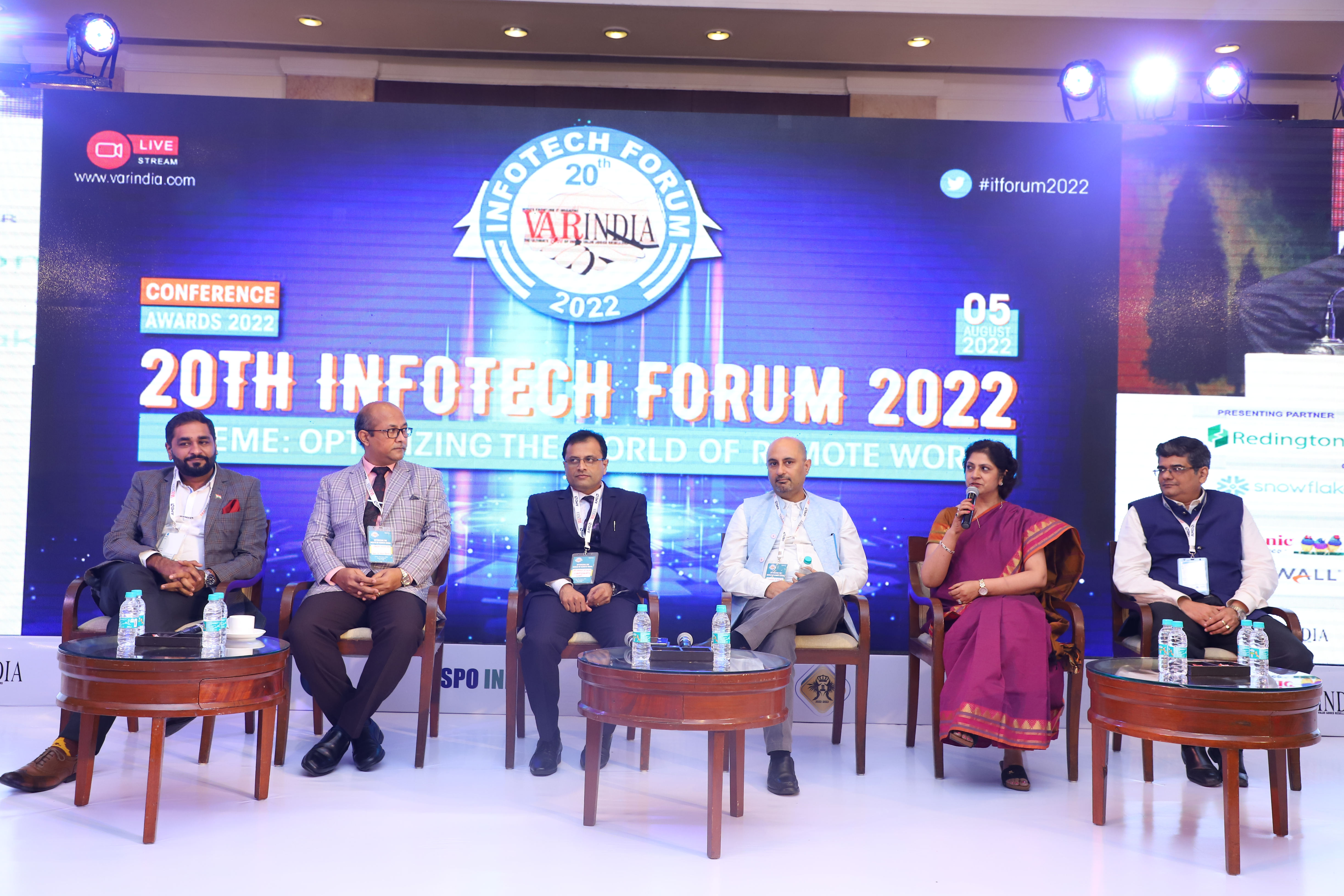 Panel Discussion Session -III : Dr. Harold D'Costa- Cyber Security Corporation, Sanjay Kumar Das- Govt of West Bengal, Bharat B Anand- EC Council Grou