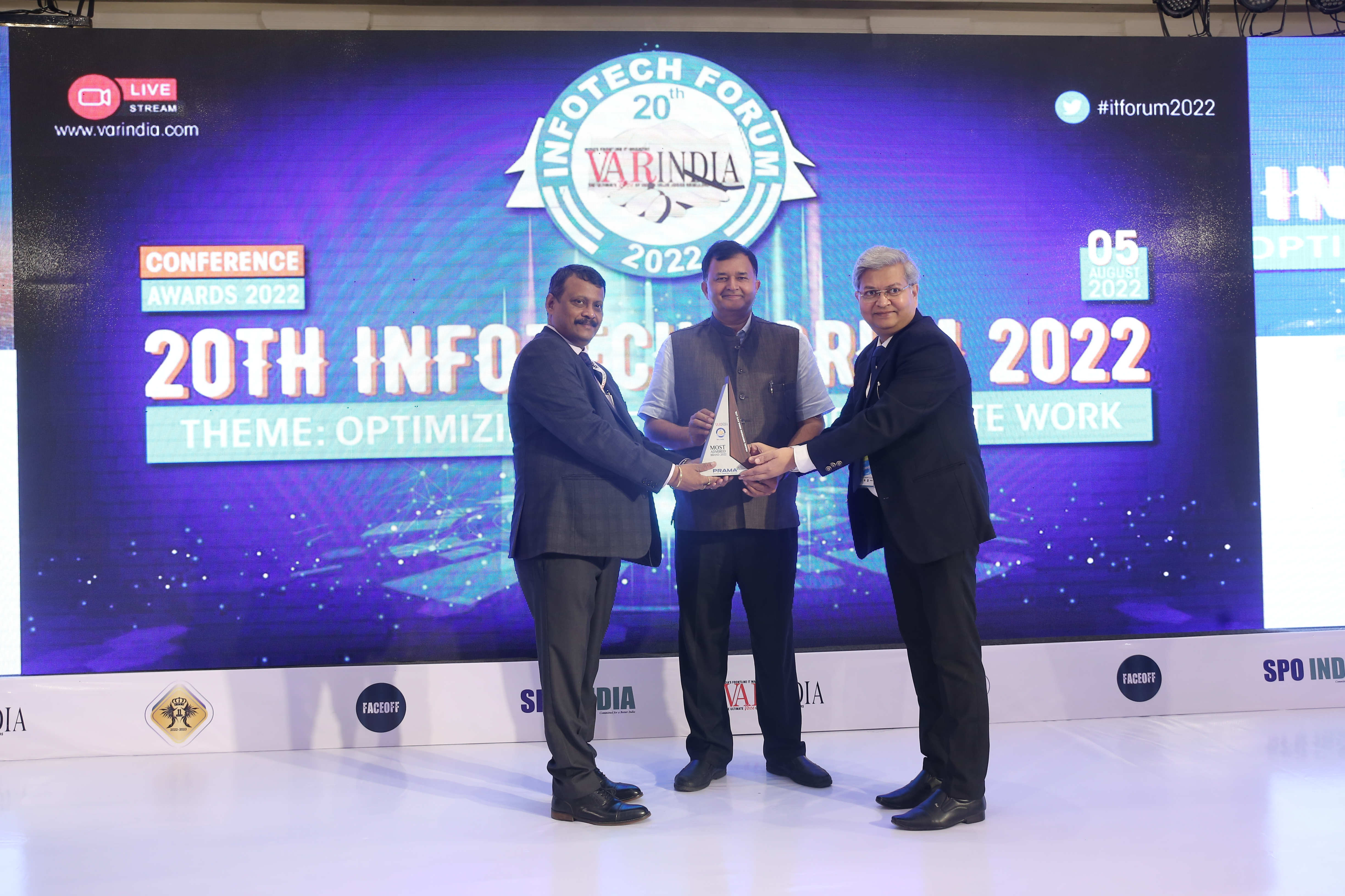 Most Admired Brands In India 2022 : PRAMA HIKVISION INDIA PVT. LTD.