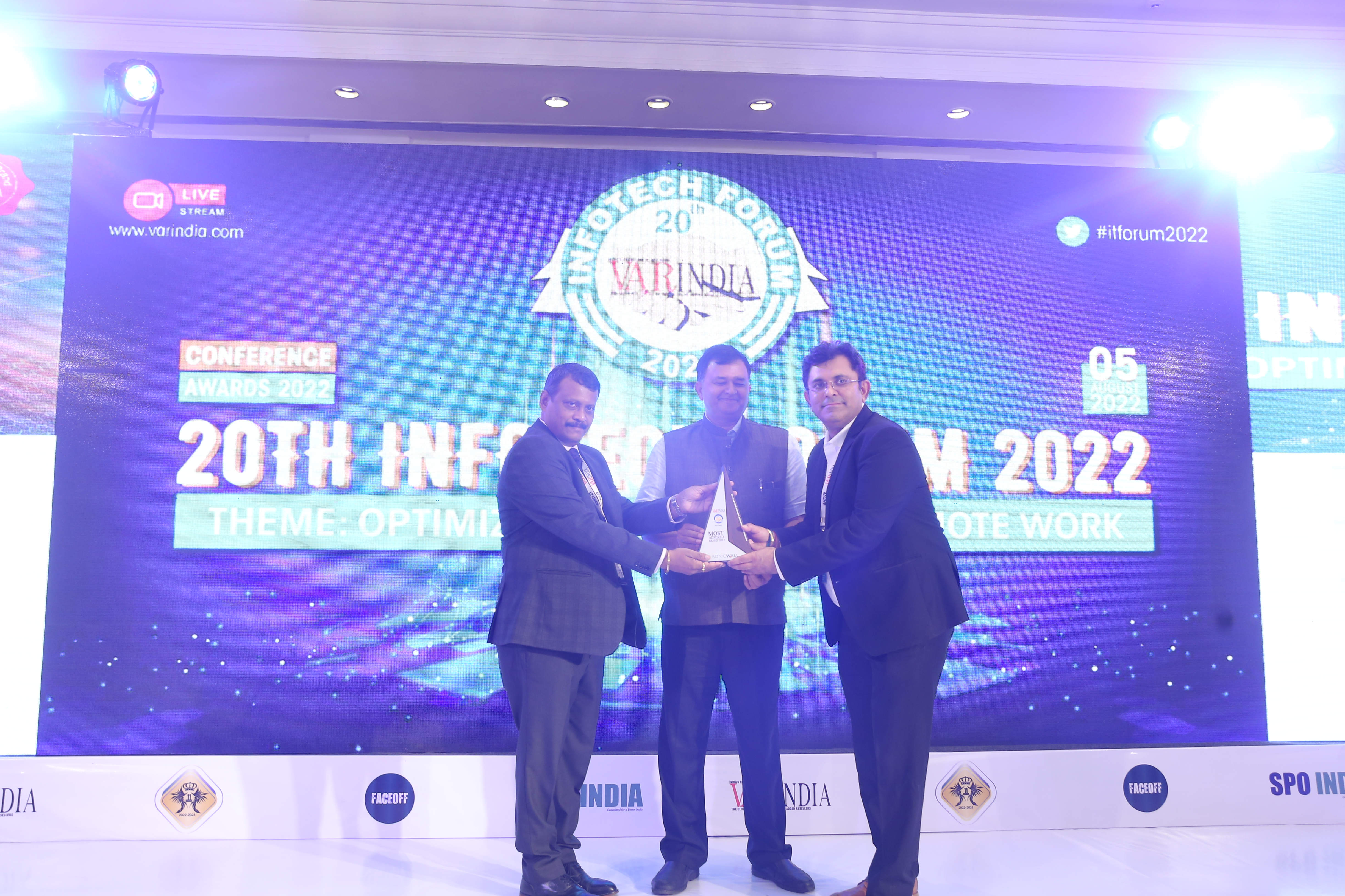 Most Admired Brands In India 2022 : SONICWALL TECHNOLOGY SYSTEMS INDIA PVT. LTD.