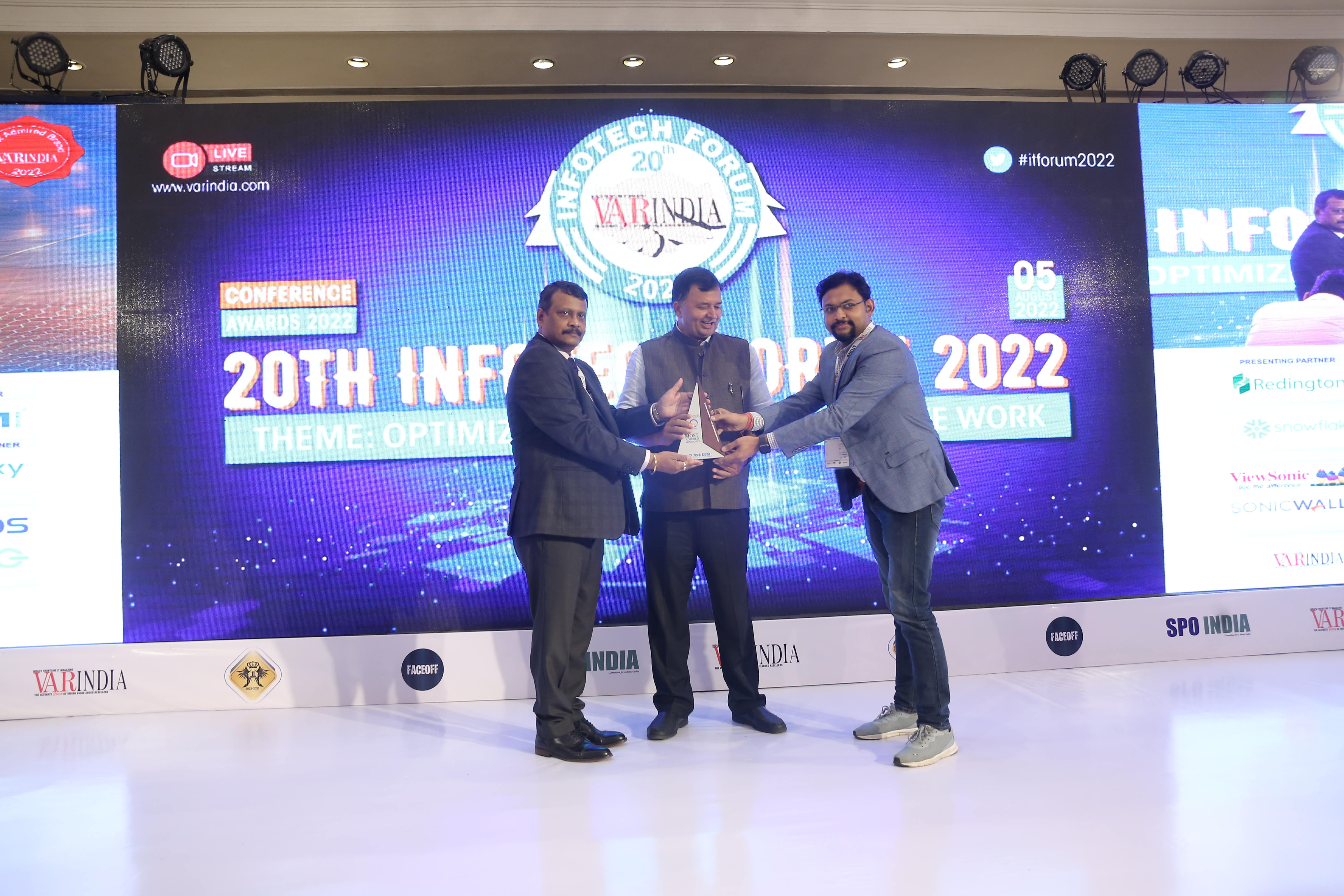 Most Admired Brands In India 2022 : TECH DATA ADVANCED SOLUTIONS (INDIA) PVT. LTD.