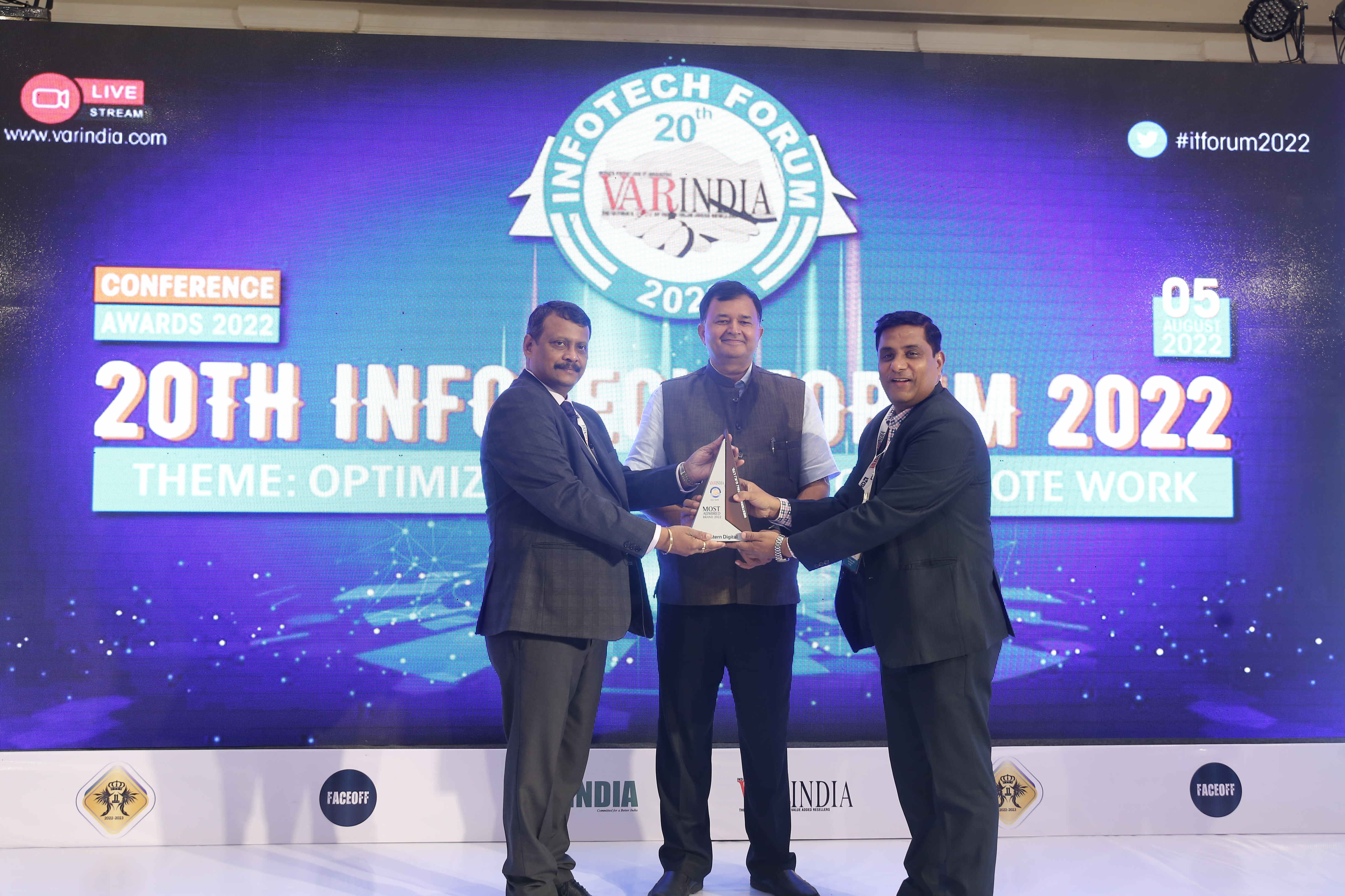 Most Admired Brands In India 2022 : WESTERN DIGITAL( U.K.) LTD.