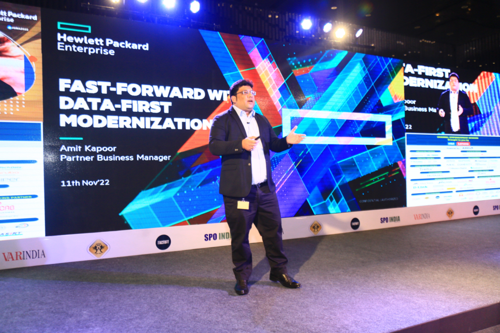 Presentation by Amit Kapoor, Partner Business Manager, Hewlett Packard Enterprise India