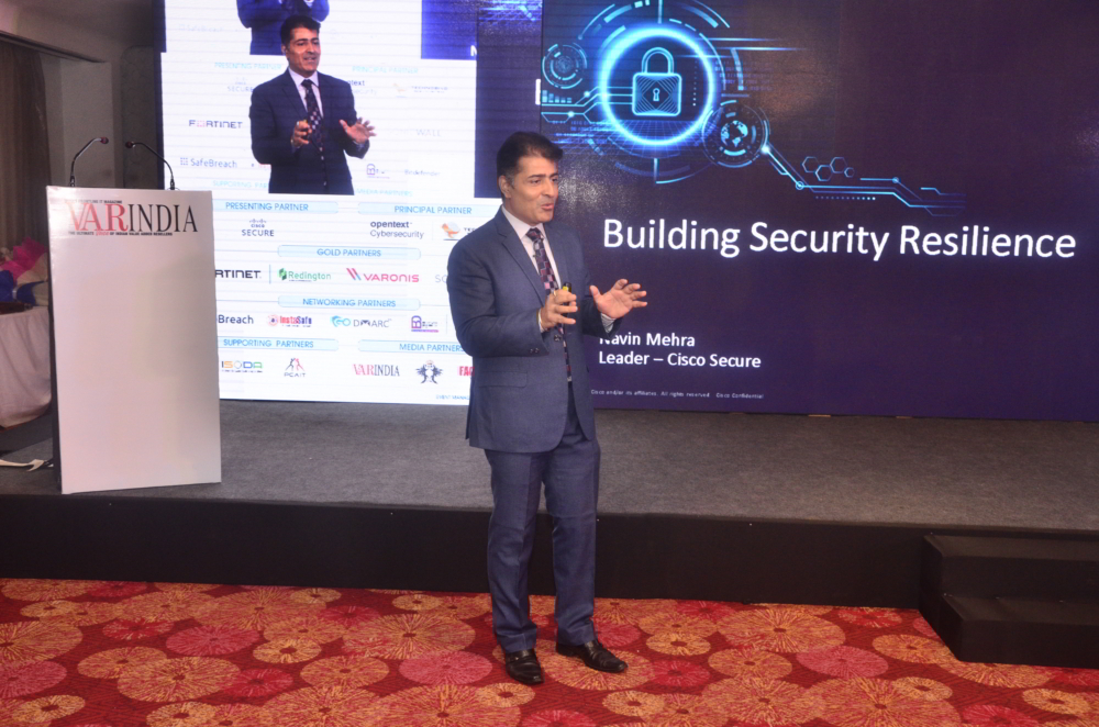 Presentation by Mr. Navin Mehra, Regional Leader (Cyber Security) - Cisco India & SAARC 
