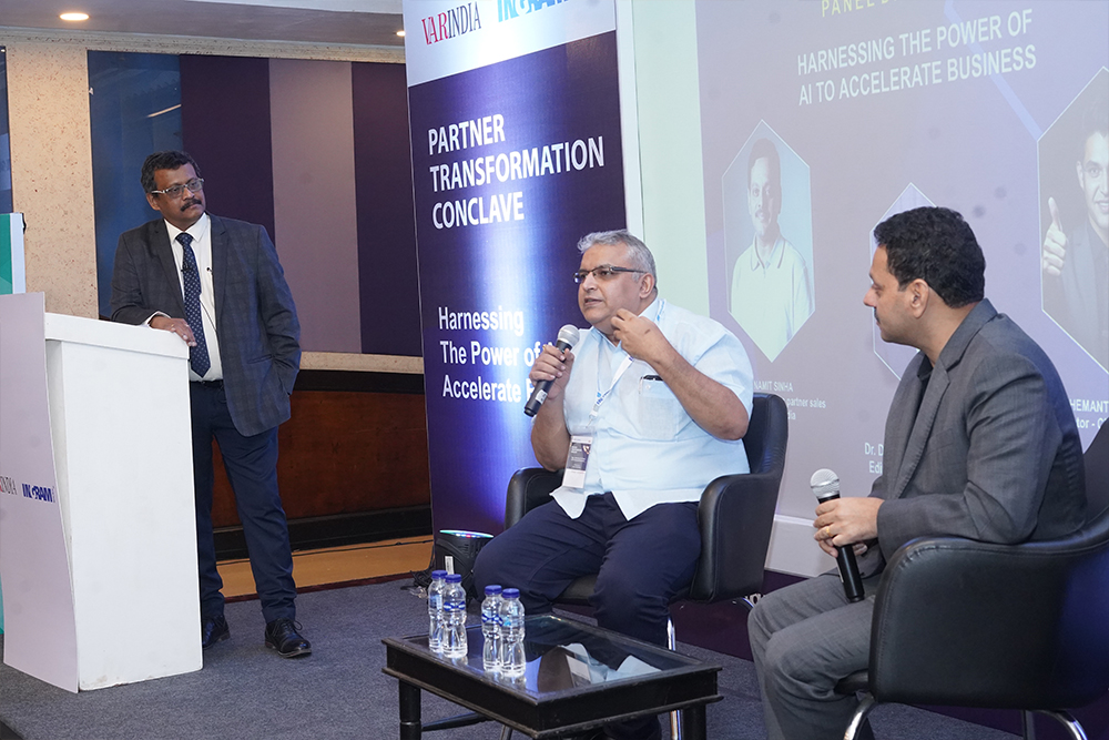 Panel Discussion with Dr. Deepak Kumar Sahu (Moderator), VARINDIA and Namit Sinha, Microsoft and Hemant Chabria, Chabria Infotech