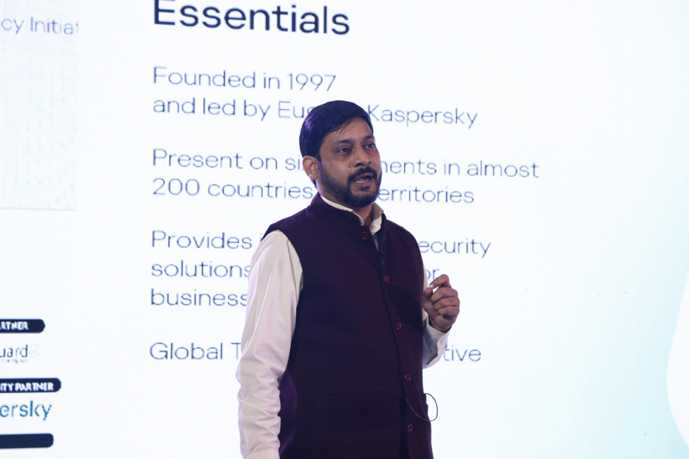 Presentation by Piyush Verma, Partner Account Manager, North & East India- Kaspersky