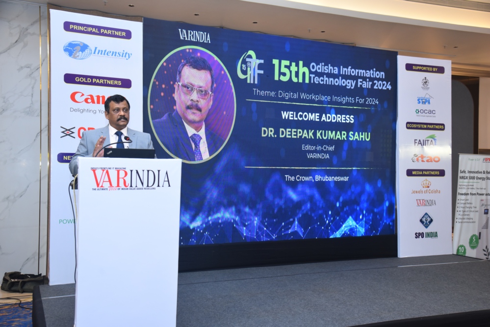 Welcome Address By Dr. Deepak Kumar Sahu, Editor-in-chief & Publisher, VARINDIA