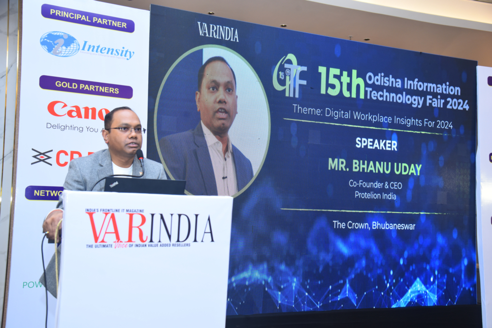 Presentation by Bhanu Uday, Co-Founder & CEO- Protelion India