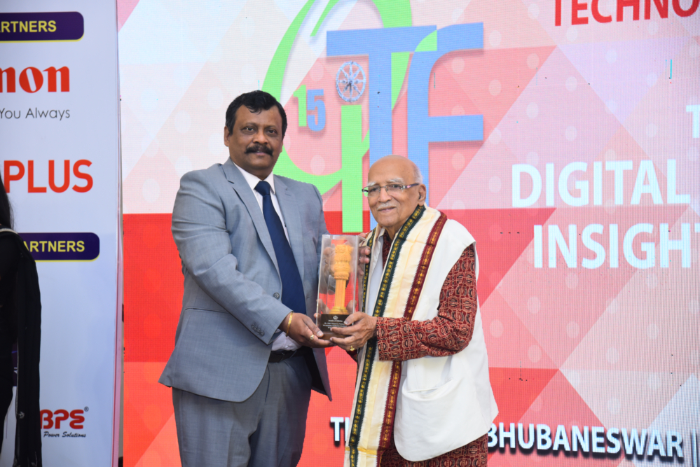 Jewels of Odisha Award goes to Dr. Debi Prasanna Patanaik for Linguist