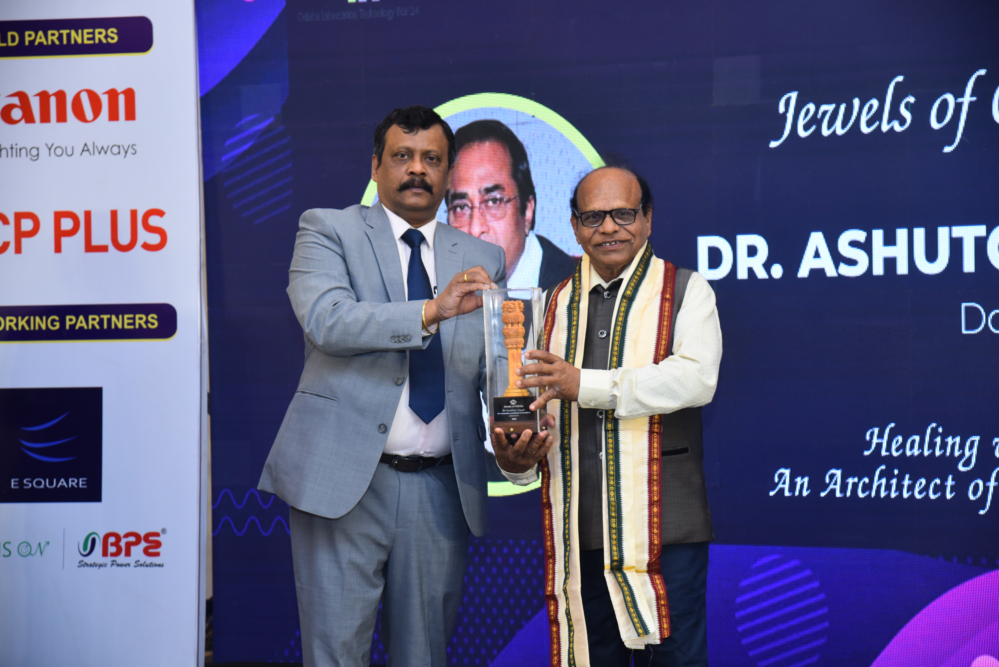 Jewels of Odisha Award goes to Dr. Krutibas Nayak for Poet, Writer