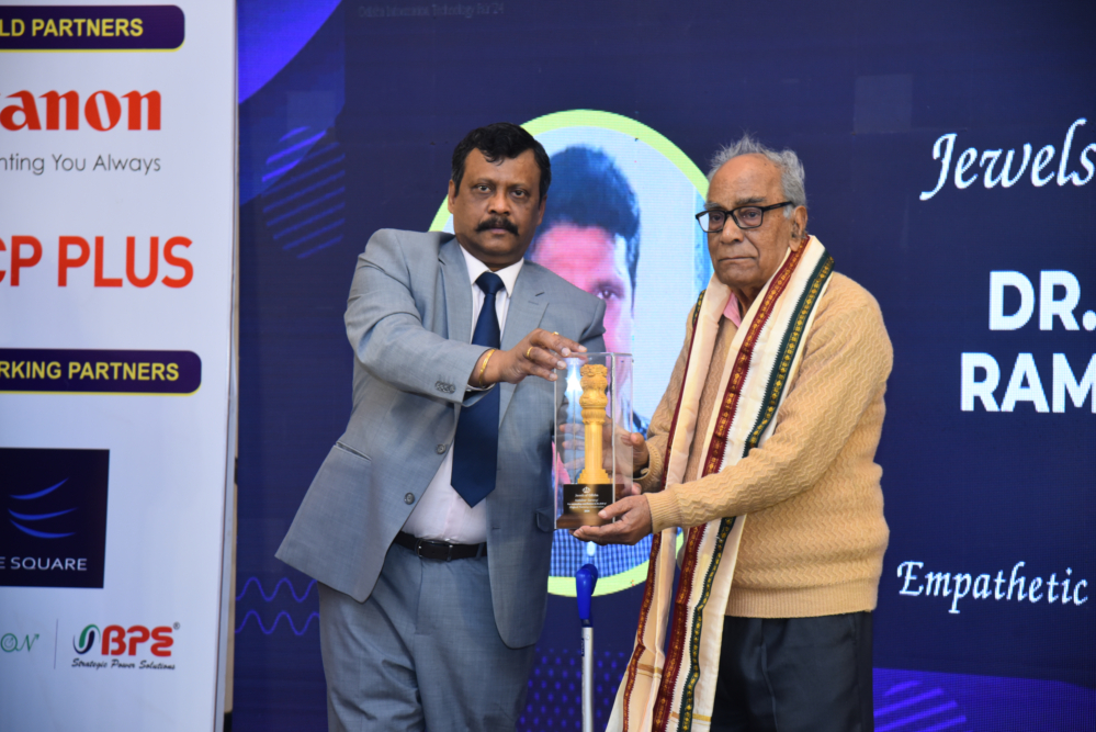 Jewels of Odisha Award goes to Natabar Sarangi for Organic Farming Conservationist