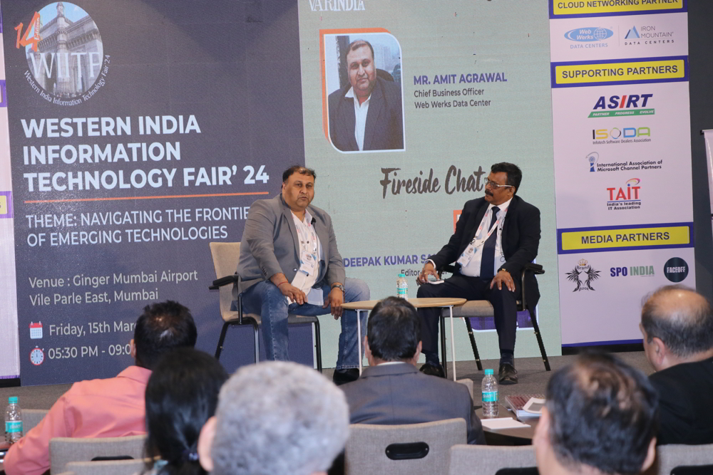 Fire Side chat Session with Amit Agrawal, Chief Business Officer- Web Werks Data Center and Dr. Deepak Kumar Sahu, Editor-in-chief-VARINDIA