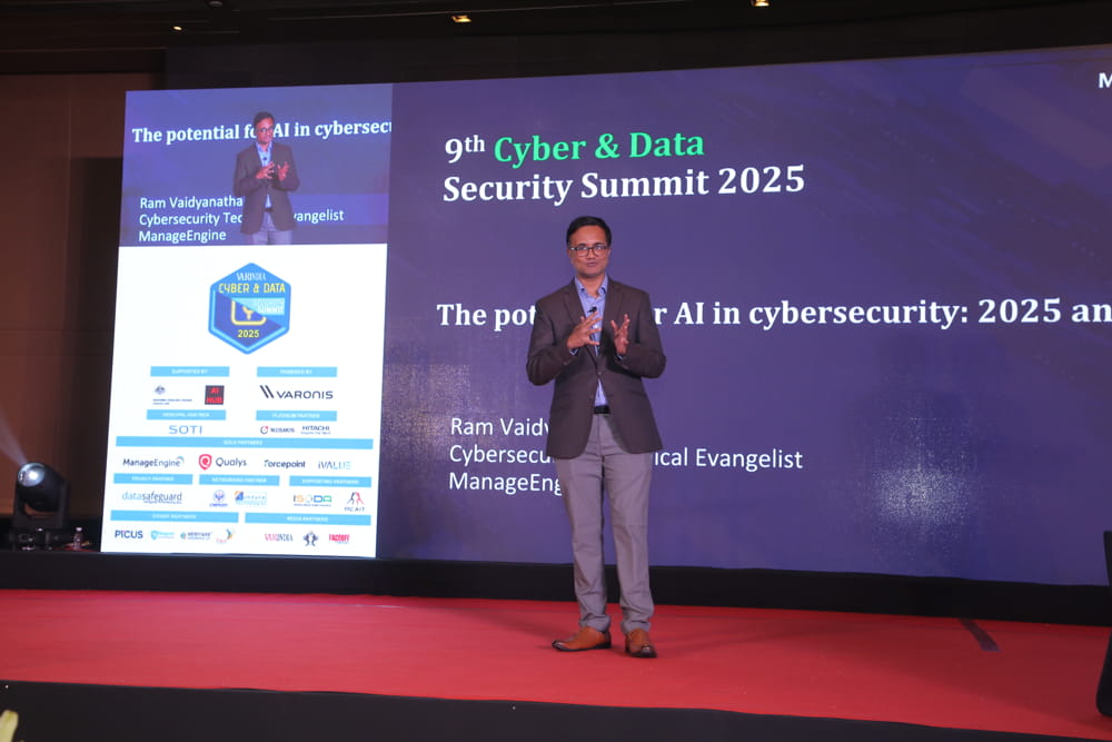 Presentation by Mr. Ram V,  Cybersecurity evangelist ManageEngine