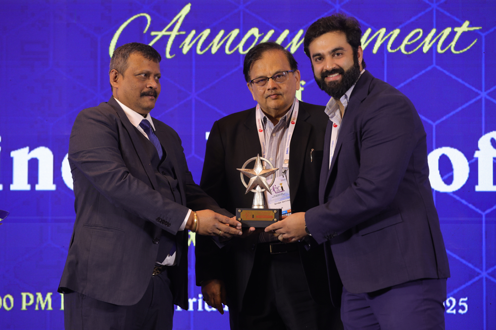 Eminent VARs of the Year 2025 Awards in the Category of -Best Solution Partner : Niveshan Technologies India Pvt. Ltd.