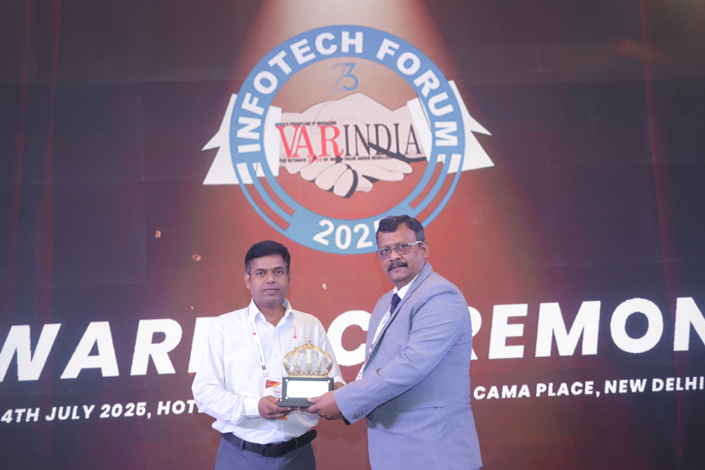 Most Promising Partner Of The Year 2025 -  PENTAGON SYSTEM AND SERVICES PVT. LTD.