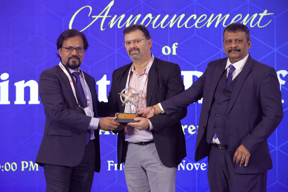Eminent VARs of the Year 2025 Awards in the Category of -Best Solution Partner :  P C Solutions Pvt. Ltd.