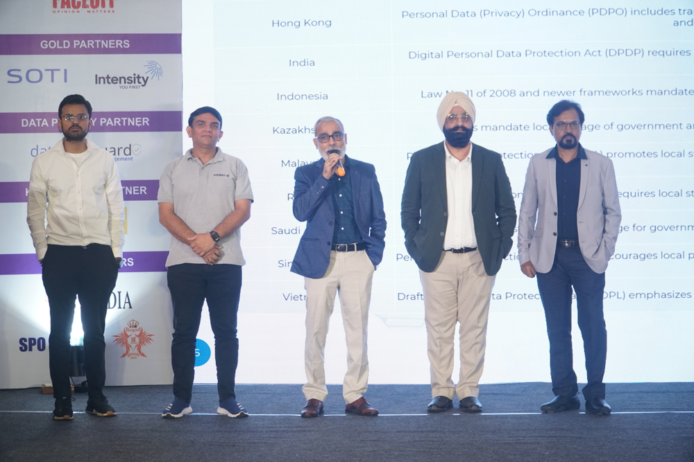Group Photo - Aman Arora Founder Director Heizen Swapnil Tripathi Founder We360.ai Sashwata Roy,Vice President Winnovation  Sarbarinder Singh Founder