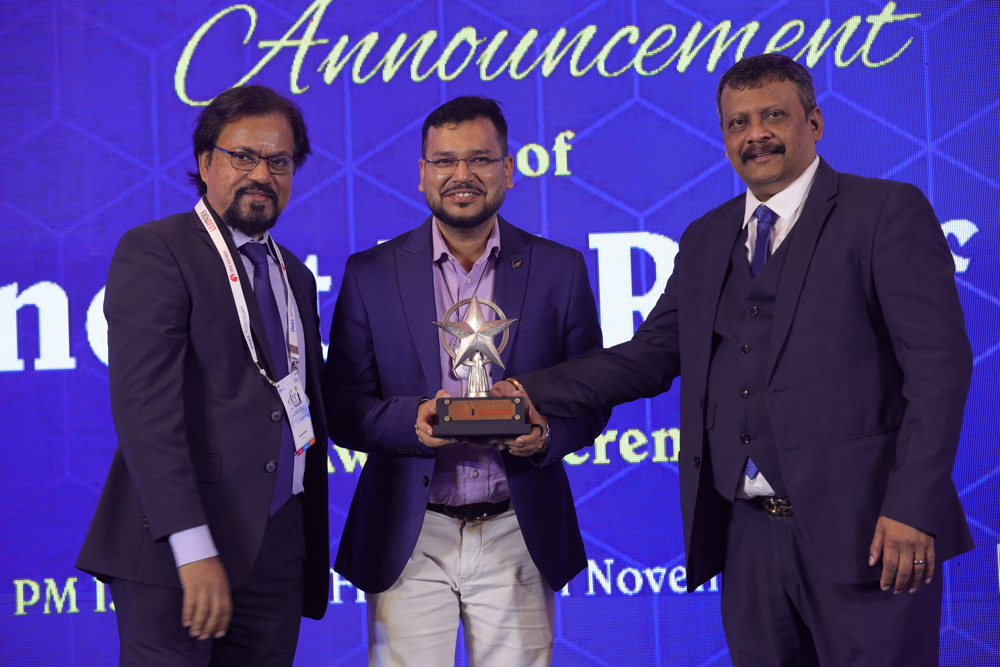 Eminent VARs of the Year 2025 Awards in the Category of - Best System Integrator : Orient Technologies Pvt. Ltd.