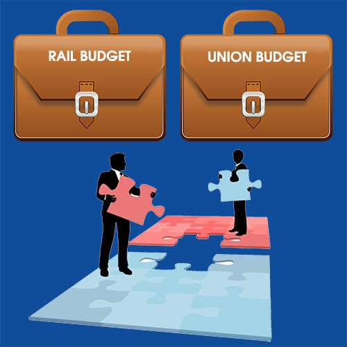 rail budget gets merged with union budget