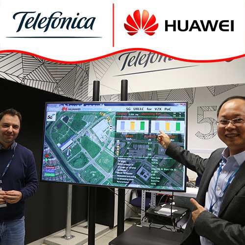 telefnica and huawei set a new milestone in selfdriving car