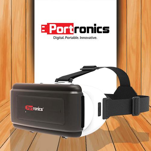 portronics presents vr headset saga x