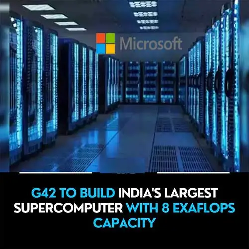 Microsoft to build India's largest supercomputer with 8 exaflop