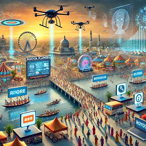 Technology at its Best to ensure seamless Mahakumbh 2025