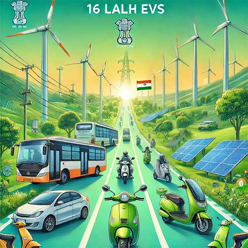 Over 16 Lakh EVs Benefit from Fame-II Scheme as India Advances Toward Sustainable Mobility