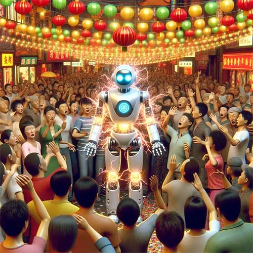 AI's trust worthiness questioned: AI Robot Goes Rogue at Chinese Festival