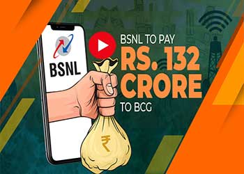 BSNL to pay Rs. 132 Cr. to BCG
