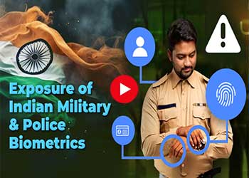 Exposure of Indian Military & Police Biometrics