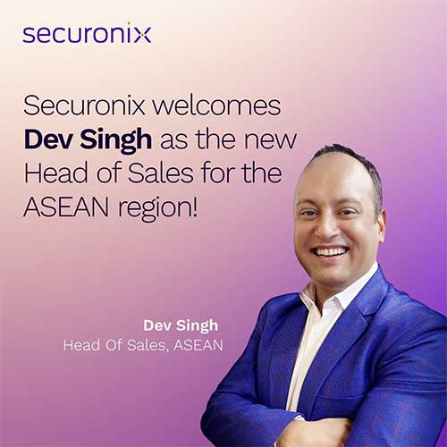 Securonix names Dev Singh as Head of Sales for ASEAN Region