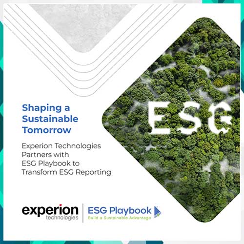 Experion Technologies Embarks on Strategic Alliance with ESG Playbook