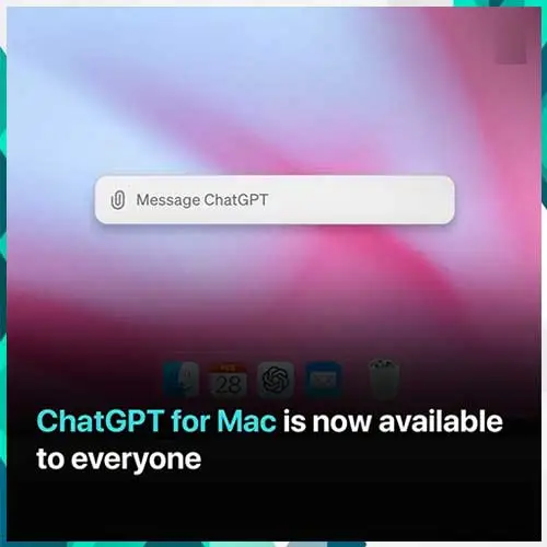 ChatGPT now available as an app for Mac users