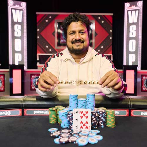 Indian Poker Player Santhosh Suvarna makes history