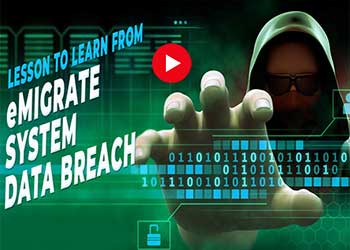 Lesson to learn from eMigrate System Data Breach