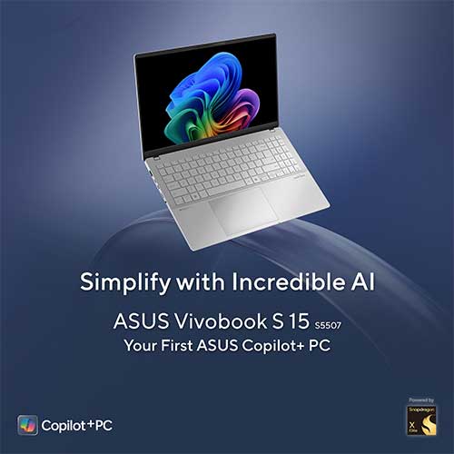 ASUS rolls out CoPilot+ PC Vivobook S 15 OLED