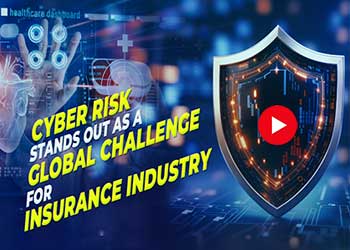 Cyber risk stands out as a global challenge for insurance industry