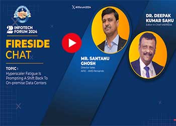 Fire-Side Chat Session at Infotech forum 2024