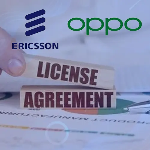 Ericsson inks global patent cross license agreement with OPPO