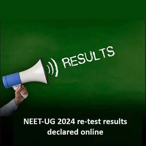 NEET-UG 2024 re-test results declared online