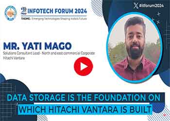 Data storage is the foundation on which Hitachi Vantara is built