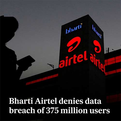 Bharti Airtel dismisses claims of data breach, report said 375 million users' details up for sale
