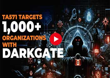 TA571 Targets 1,000+ Organizations with DarkGate