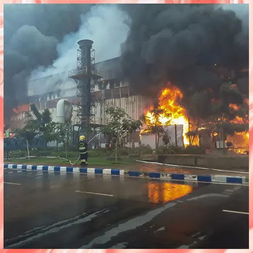Indian authorities to investigate fire that broke out at Tata plant